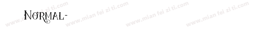 尤穆尔 Normal字体转换
